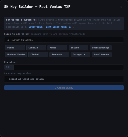 Key Builder